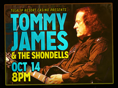 Tulalip Resort Casino Orca Ballroom past performer Tommy James & The Shondells.