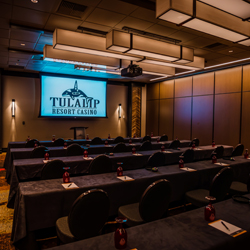 The fabulous Tulalip Resort Casino just north of Bellevue and Seattle on I-5 has spectacular meeting facilities and staff available for your event - check out Chinook II!