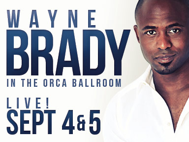 Tulalip Resort Casino Orca Ballroom past performer Wayne Brady – September 4th & 5th, 2015