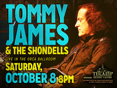 Tulalip Resort Casino Orca Ballroom performance by Tommy James & the Shondells - October 8, 2022