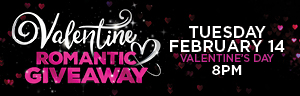 Be our valentine and win $1,400 Free Play plus deluxe accommodations at Tulalip Resort Casino and $200 dining credit!