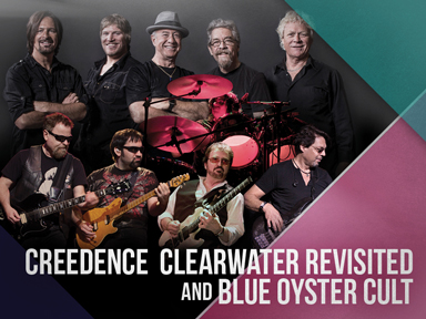 Relax and play at Tulalip Resort Casino south of West Vancouver, BC near Seattle on I-5 with live music like Creedance Clearwater Revisited and Blue Oyster Cult live in the Amphitheatre on Friday, June 29th, 2018!