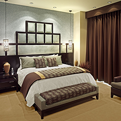 Pan Asian Bed suite image