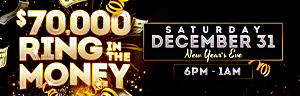 Ring in the new year with us and win up to $10,000 cash at Tulalip Resort Casino!