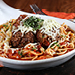 Cedars Cafe Spaghetti and Meatballs at the simply marvelous Tulalip Resort Casino
