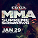 Tulalip Resort Casino Orca Ballroom Winter Event MMA Supreme Showdown 6 Saturday, January 29, 2022.