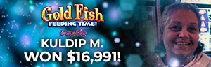 Kuldip M. won $16,991 playing Goldfish Feeding Time - Castle at Tulalip Resort Casino.