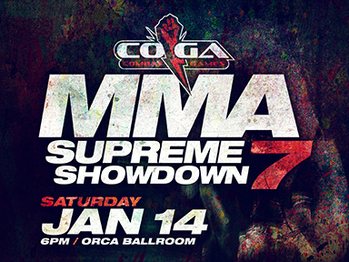 Tulalip Resort Casino Orca Ballroom performance by MMA Supreme Showdown 7 - January 14, 2023
