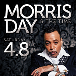Come see Morris Day and The Time perform in the Orca Ballroom on April 8, 2023, only at Tulalip Resort Casino.
