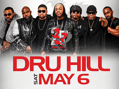 Tulalip Resort Casino Orca Ballroom Event Dru Hill - May 6, 2023. 