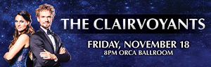 Come see The Clairvoyants perform in the Orca Ballroom on November 18, 2022, only at Tulalip Resort Casino. 