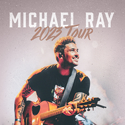 Come see Michael Ray perform in the Orca Ballroom on October 6, 2023, only at Tulalip Resort Casino.